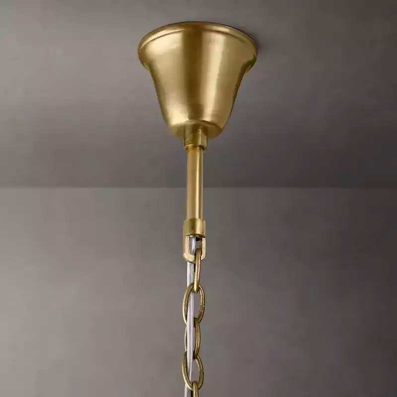 1920s Odena Round Chandelier 20"