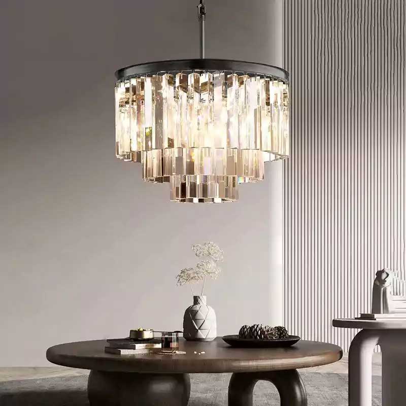 1920s Odena Round Chandelier 20"