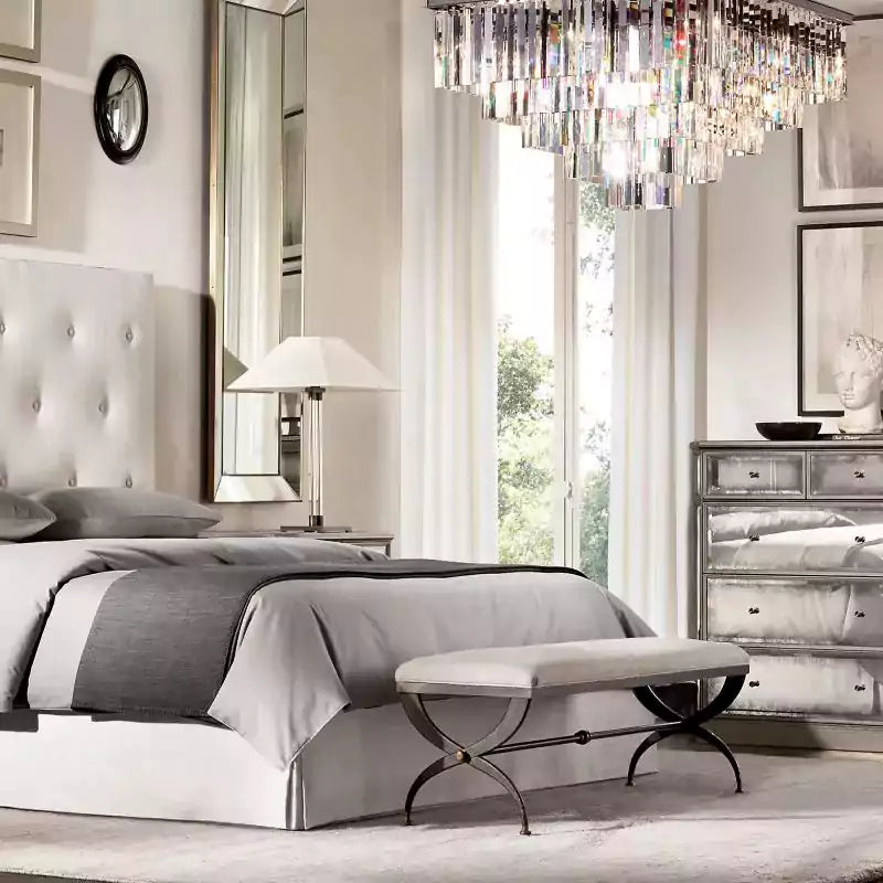 1920s Odena Square Chandelier 47"
