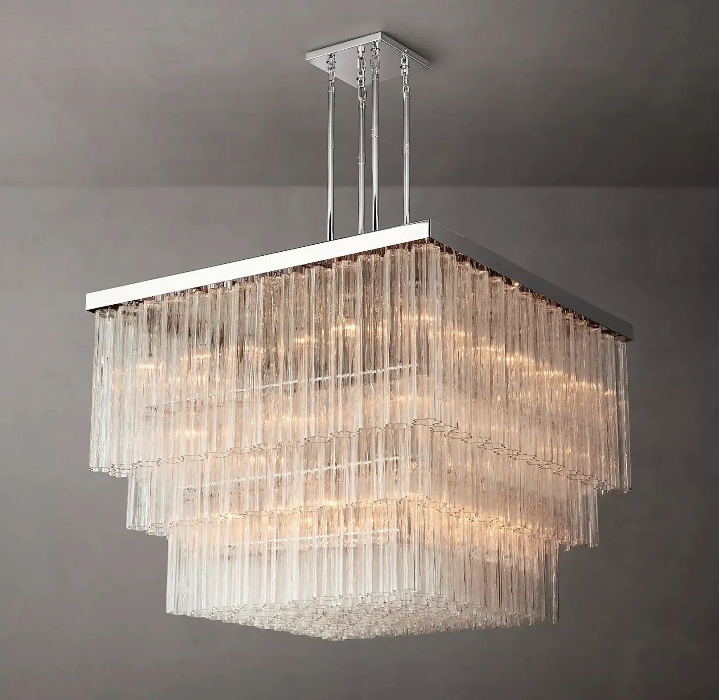 Cieloy Square Chandelier 45"