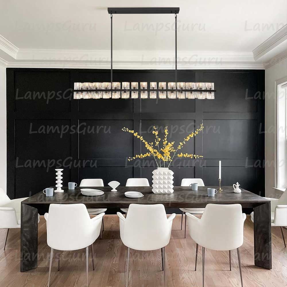 LG Arca LED Rectangular Chandelier 54"