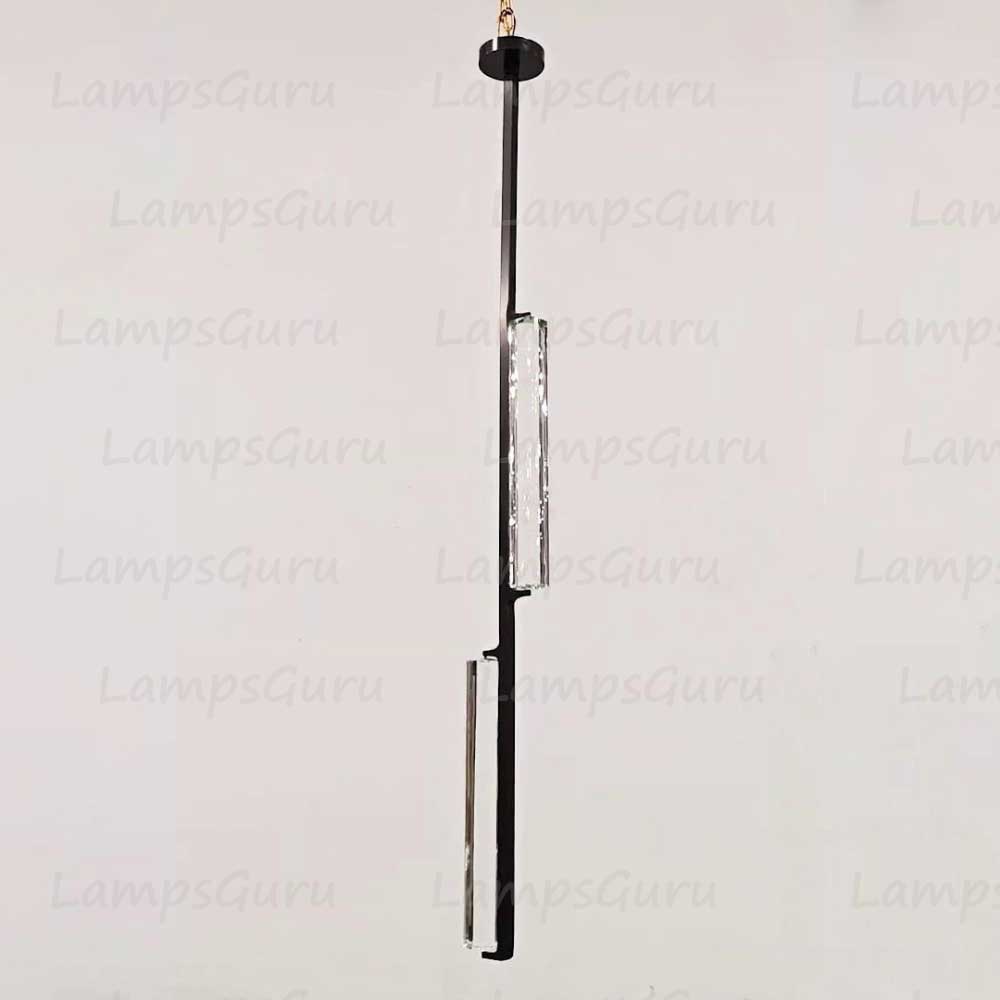 Grand Crystal Prism Pendant Light - LG Audon