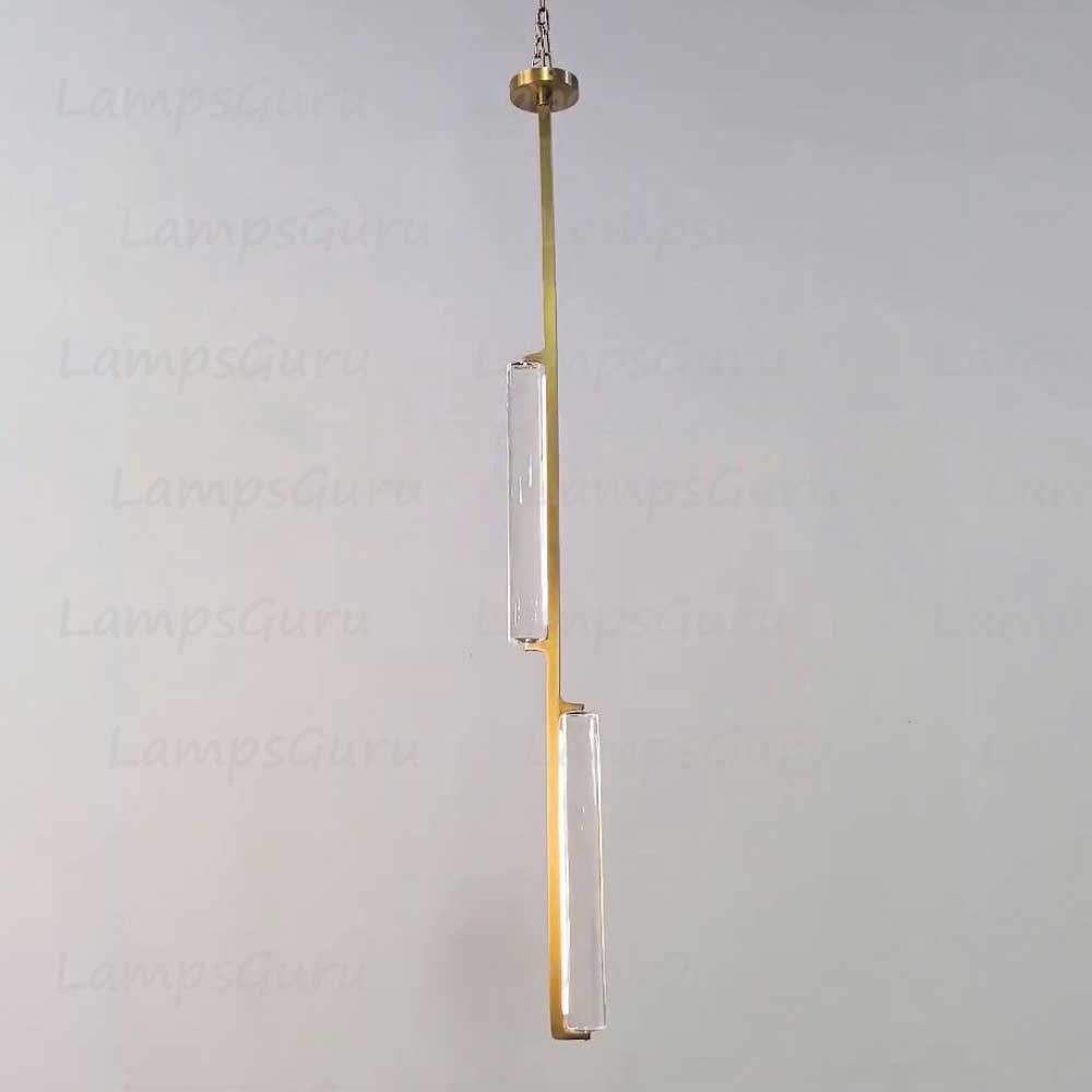Grand Crystal Prism Pendant Light - LG Audon