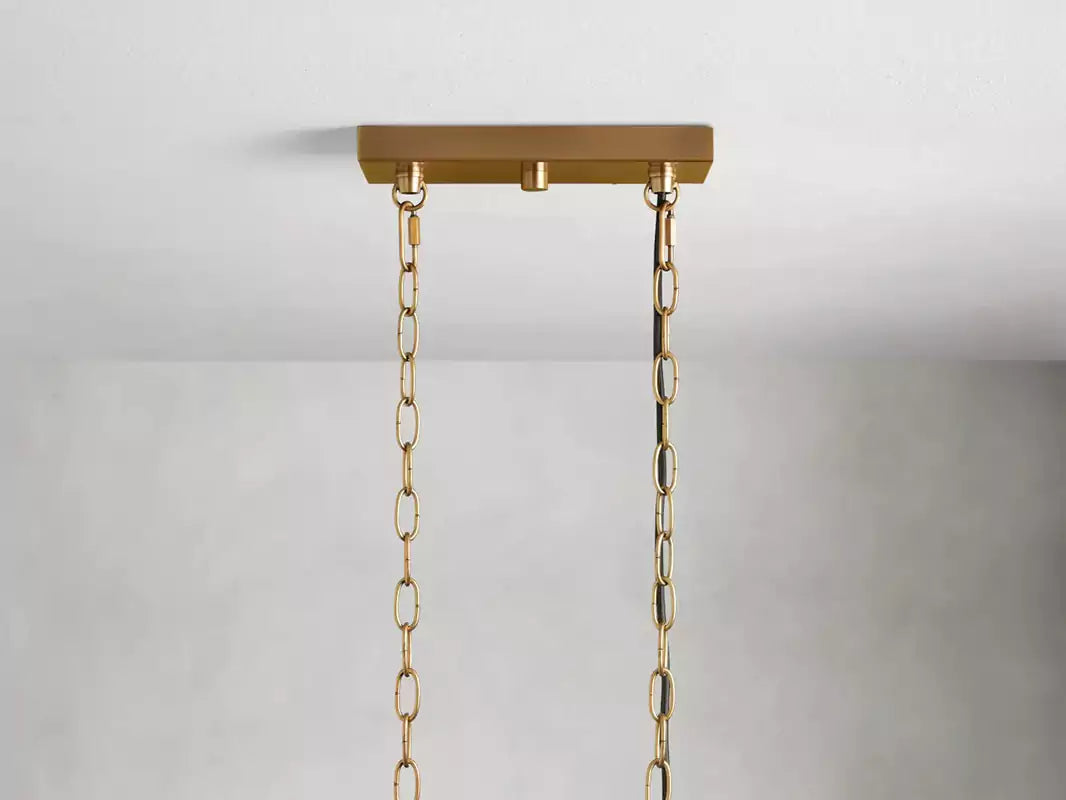 Andreaso Glass Linear Chandelier