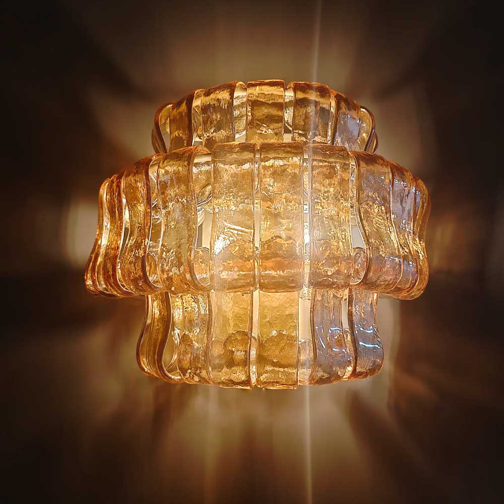 Ghiaccios Glass Wall Sconce