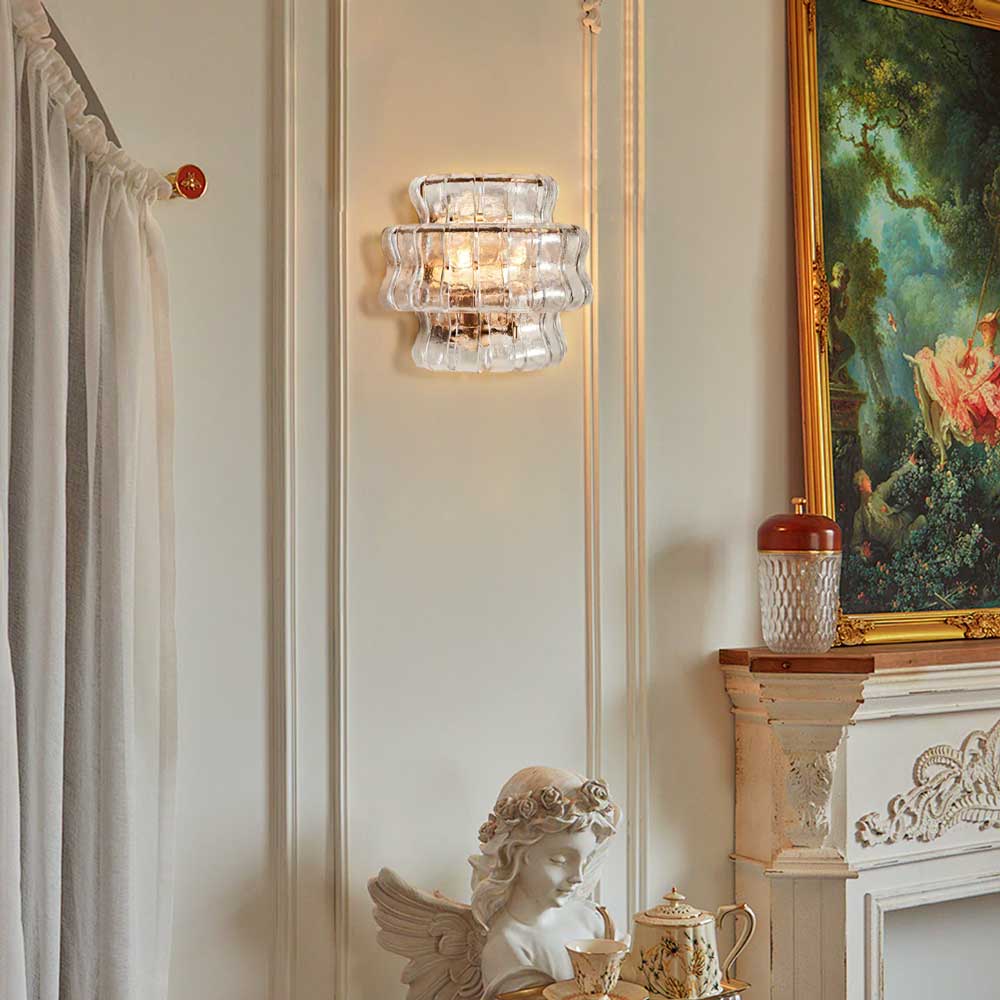Ghiaccios Glass Wall Sconce