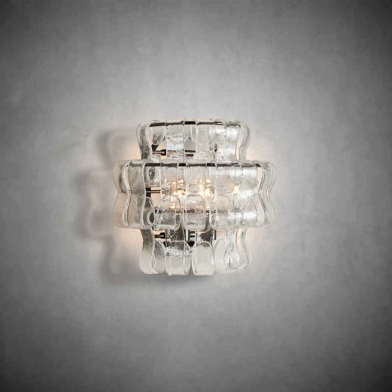 Ghiaccios Glass Wall Sconce
