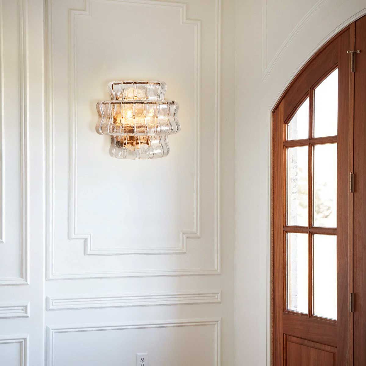 Ghiaccios Glass Wall Sconce