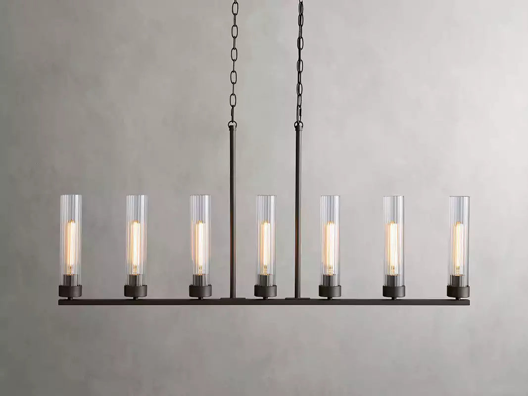 Andreaso Glass Linear Chandelier