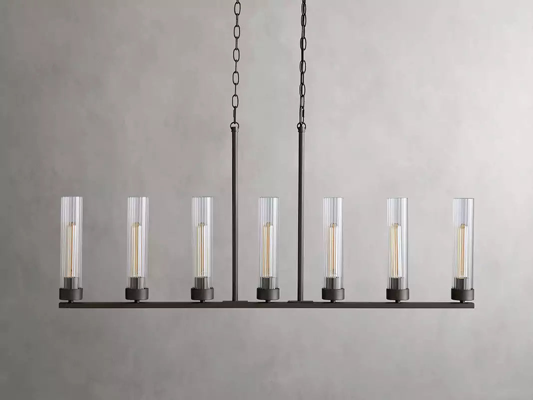 Andreaso Glass Linear Chandelier