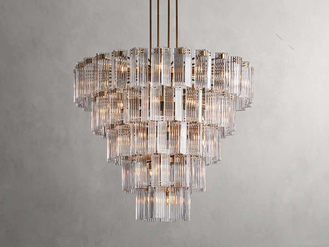 Delsiey Round Chandelier 38" 48" 60"