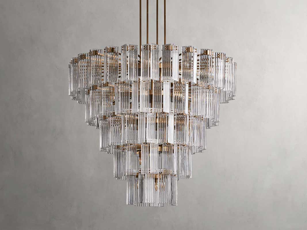 Delsiey Round Chandelier 38" 48" 60"