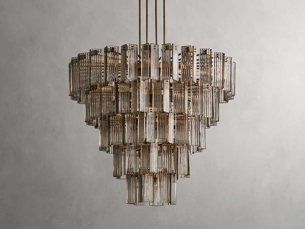 Delsiey Round Chandelier 38" 48" 60"