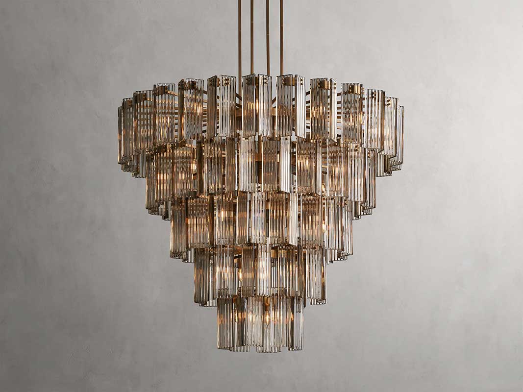 Delsiey Round Chandelier 38" 48" 60"