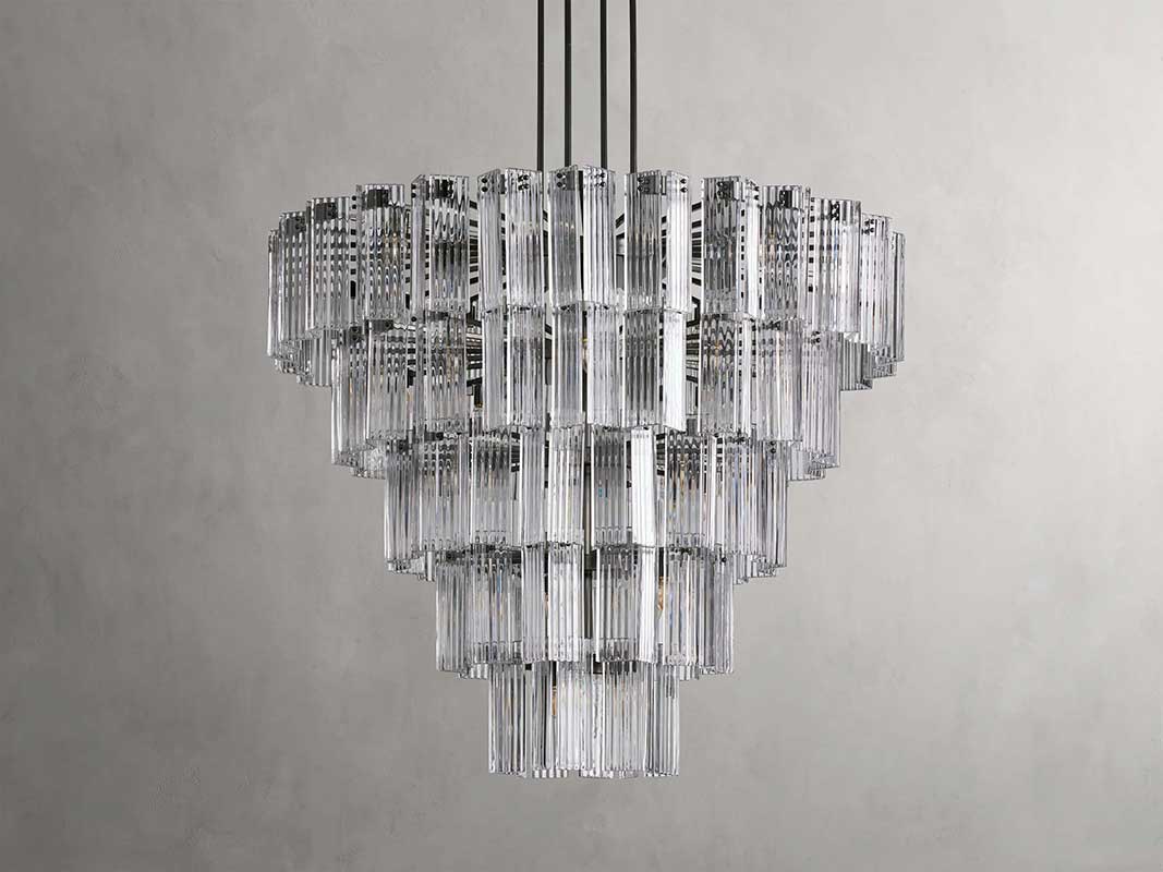 Delsiey Round Chandelier 38" 48" 60"