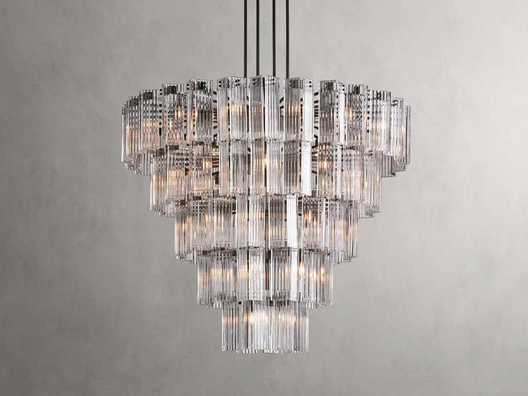 Delsiey Round Chandelier 38" 48" 60"