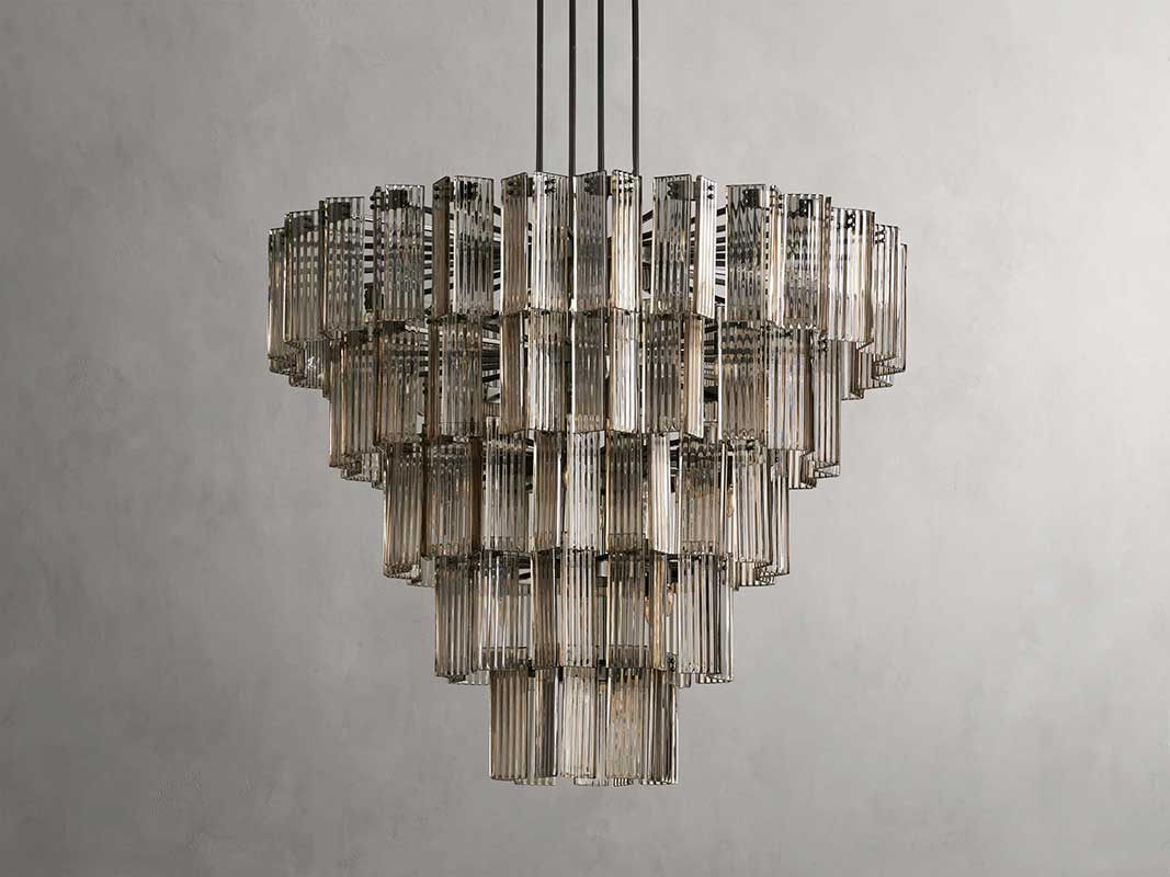 Delsiey Round Chandelier 38" 48" 60"