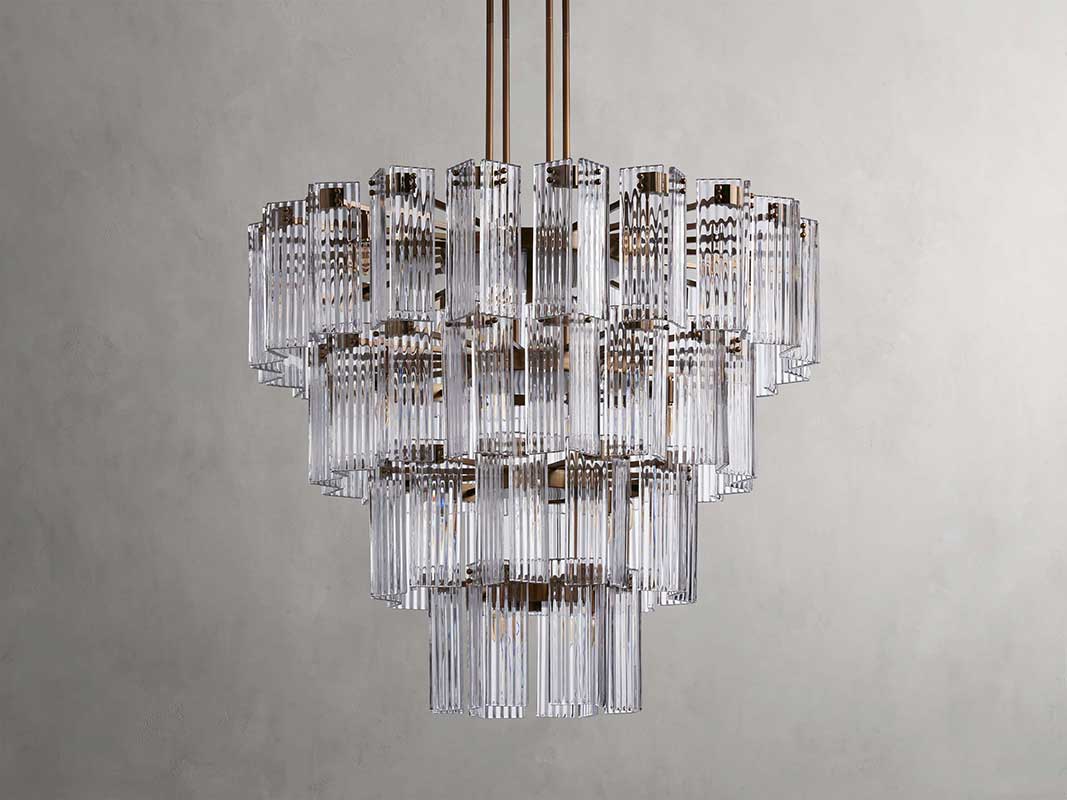 Delsiey Round Chandelier 38" 48" 60"