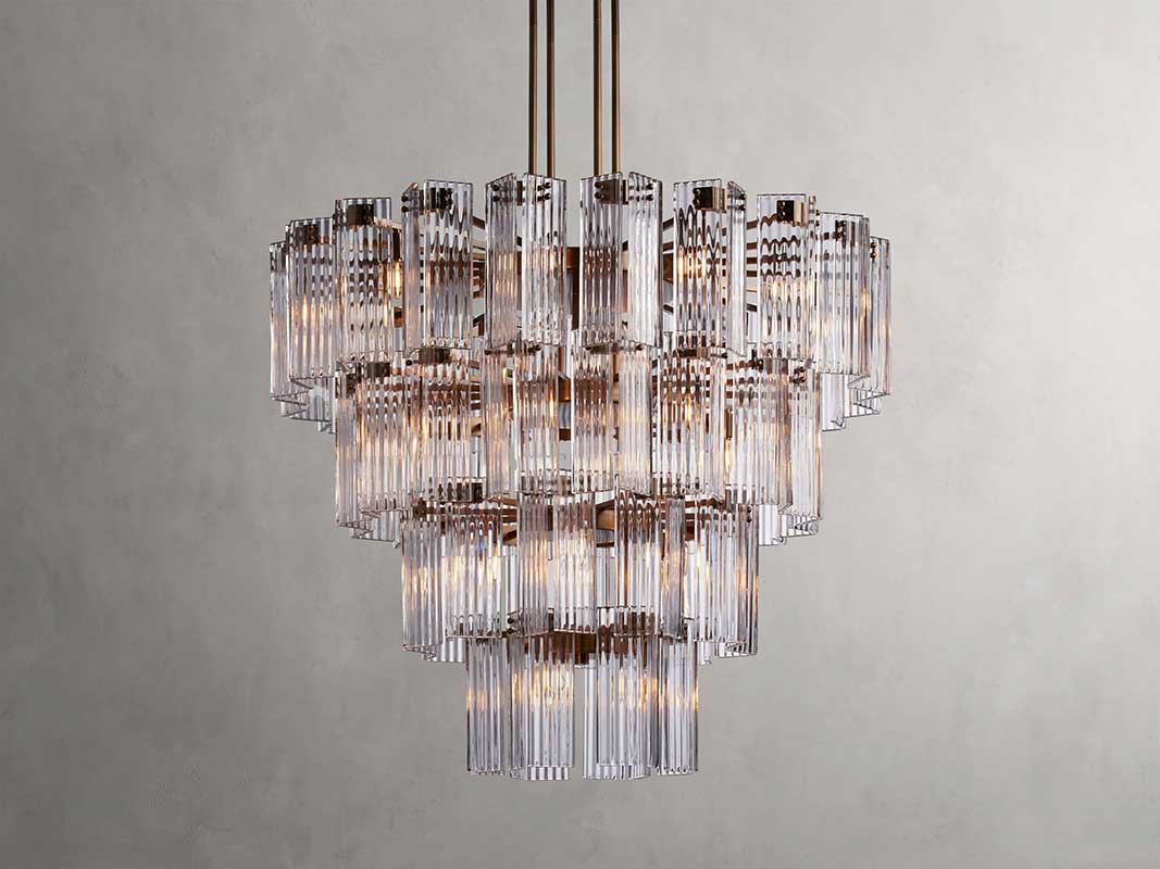 Delsiey Round Chandelier 38" 48" 60"