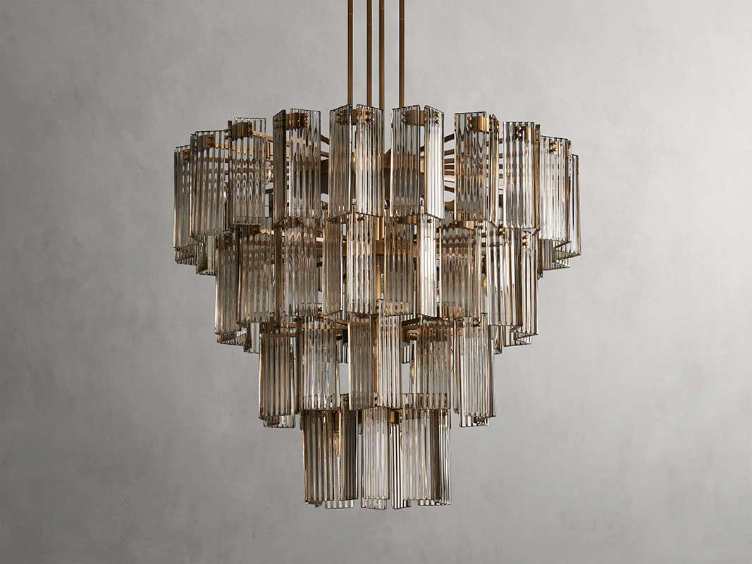 Delsiey Round Chandelier 38" 48" 60"