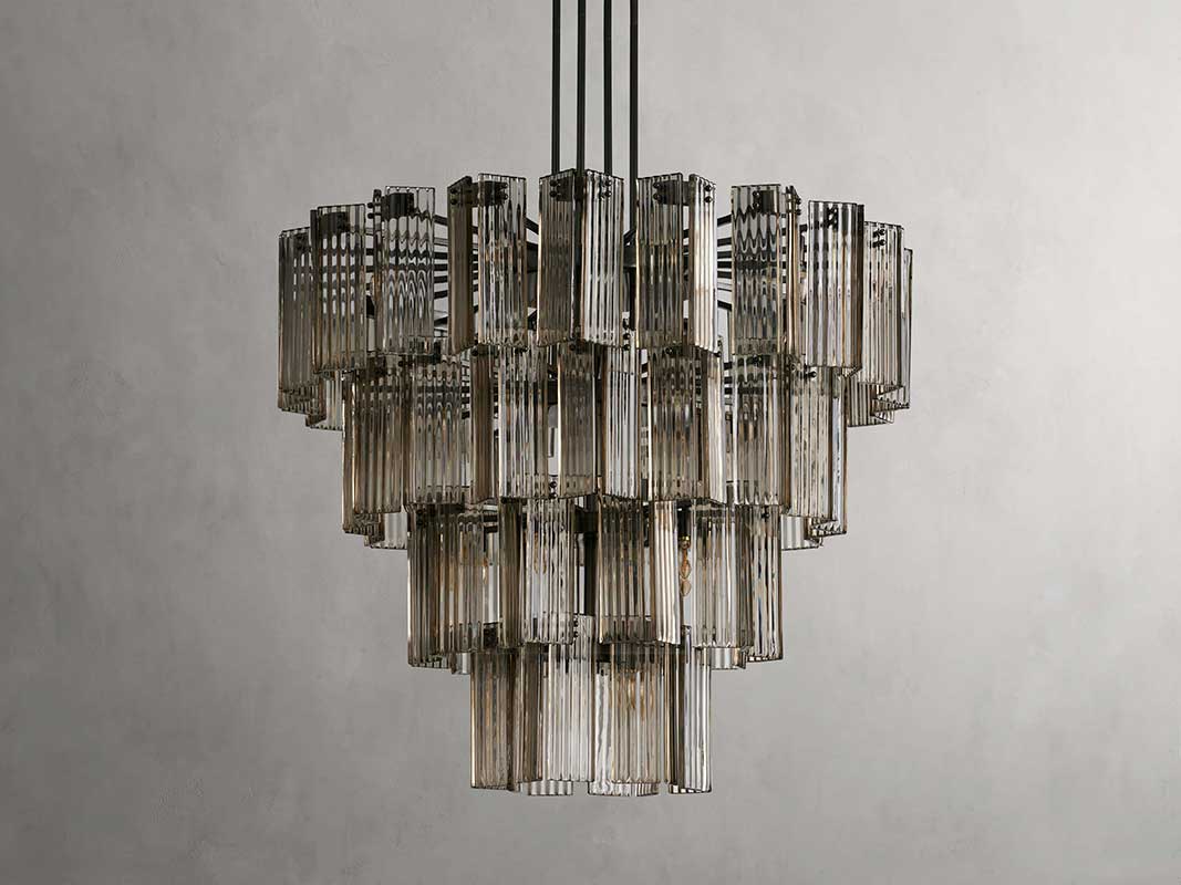 Delsiey Round Chandelier 38" 48" 60"