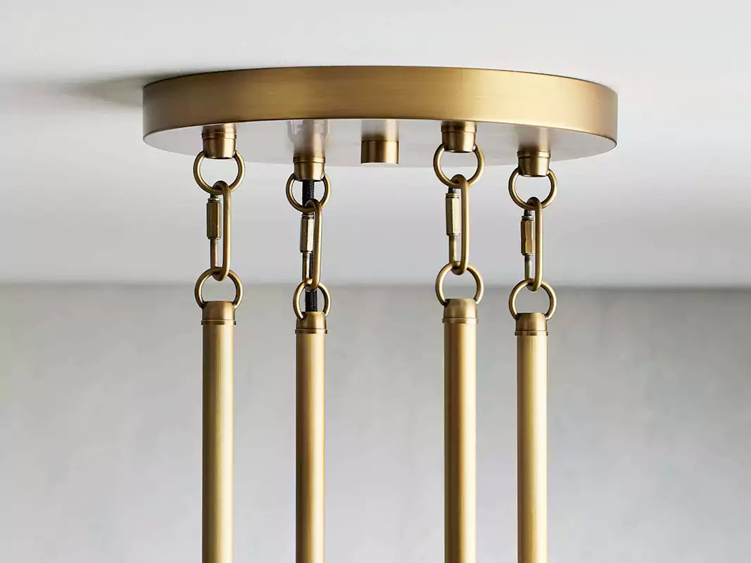 Andreaso Round Glass Chandelier 30" 40"