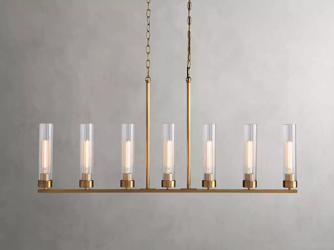 Andreaso Glass Linear Chandelier