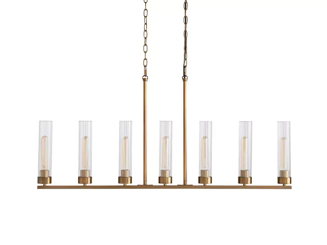 Andreaso Glass Linear Chandelier