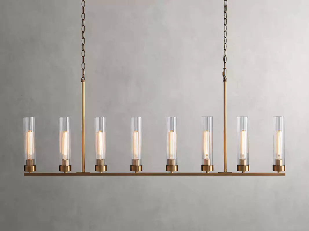 Andreaso Glass Linear Chandelier
