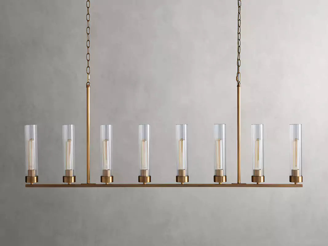 Andreaso Glass Linear Chandelier