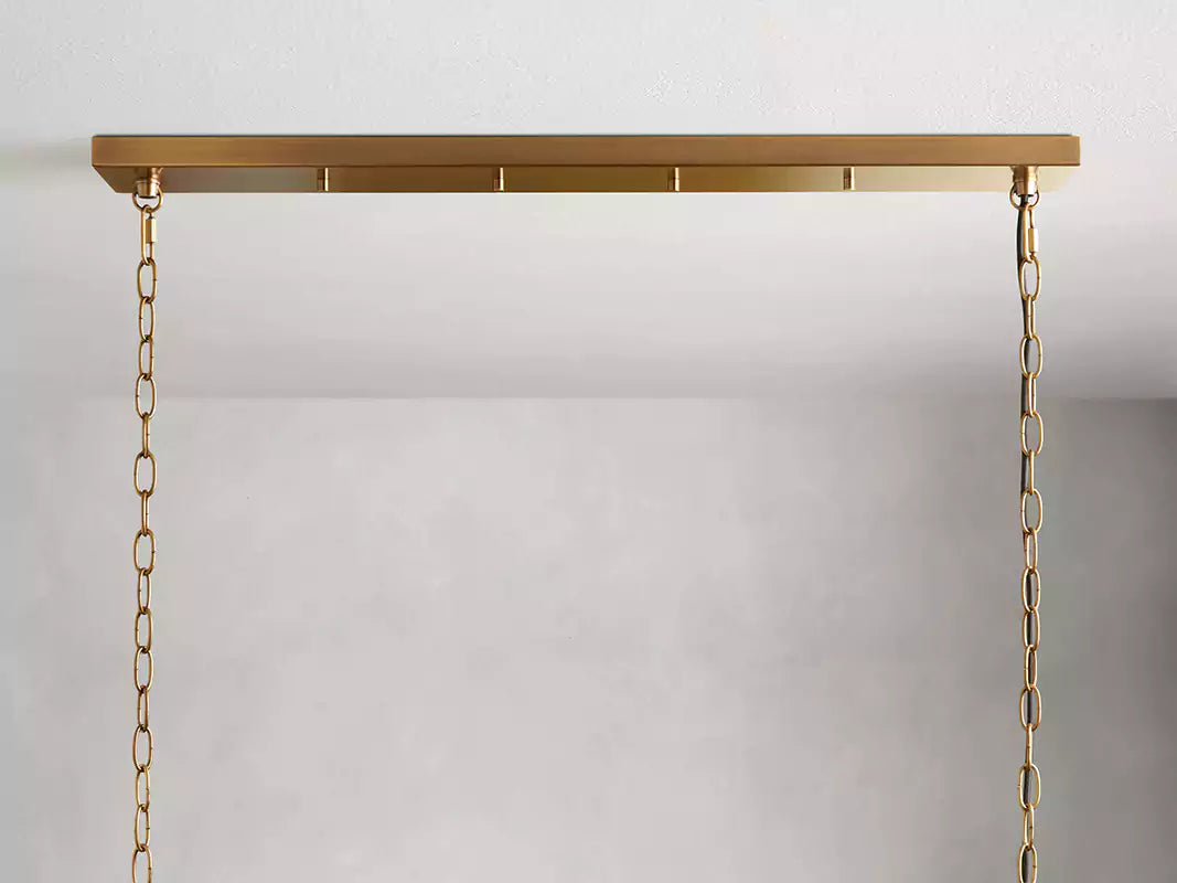Andreaso Glass Linear Chandelier