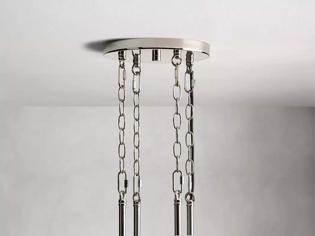 Andreaso Round Glass Chandelier 30" 40"