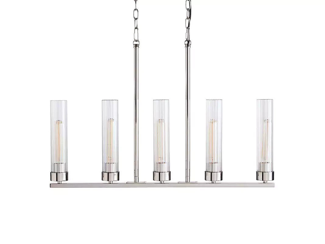 Andreaso Glass Linear Chandelier
