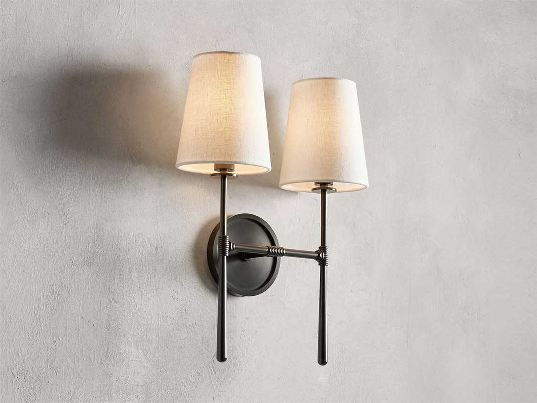 Rhodesa 2-Light Wall Sconce