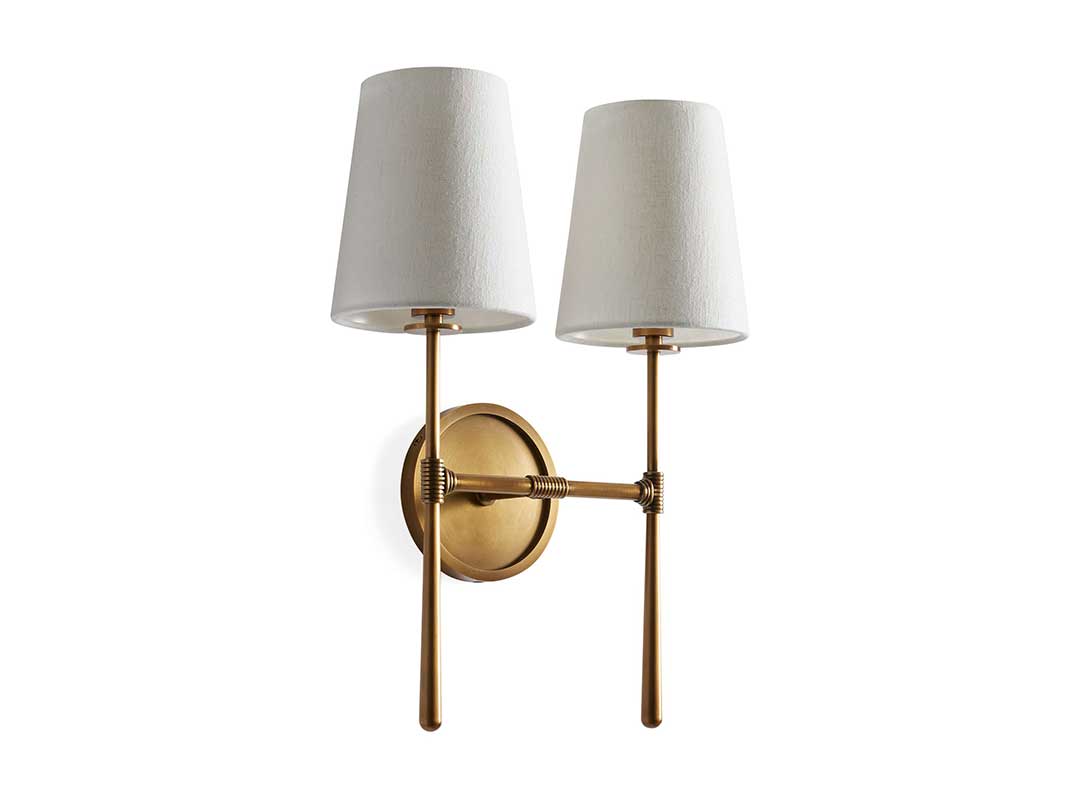 Rhodesa 2-Light Wall Sconce