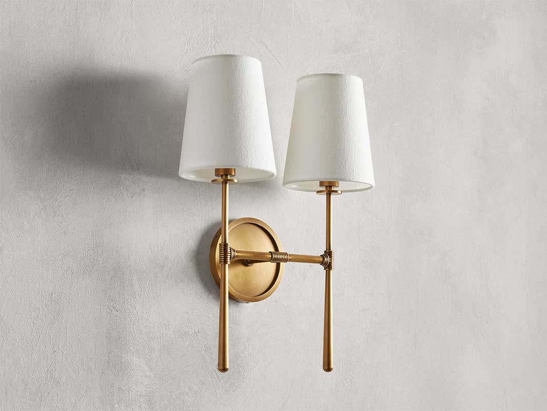 Rhodesa 2-Light Wall Sconce