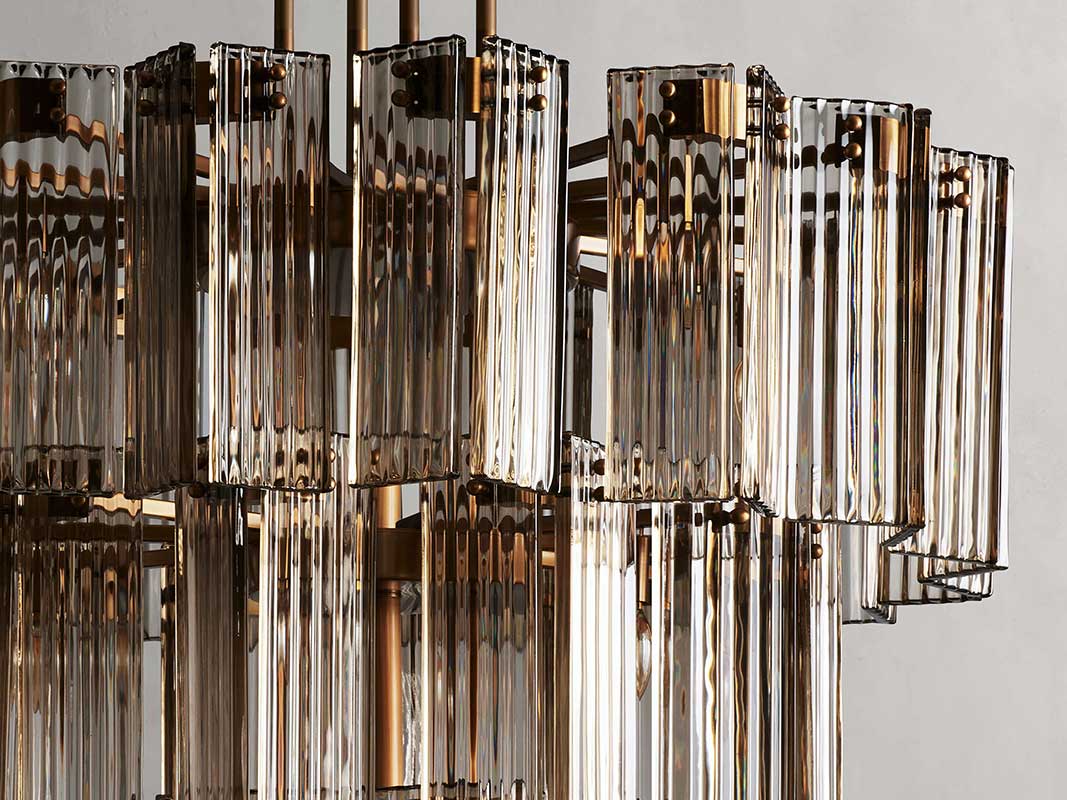 Delsiey Round Chandelier 38" 48" 60"