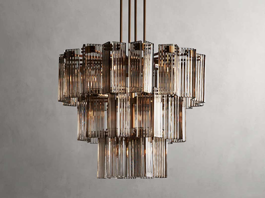 Delsiey Round Chandelier 38" 48" 60"