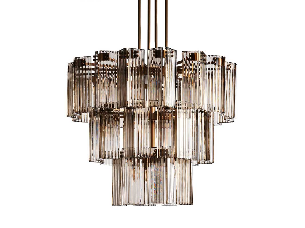 Delsiey Round Chandelier 38" 48" 60"