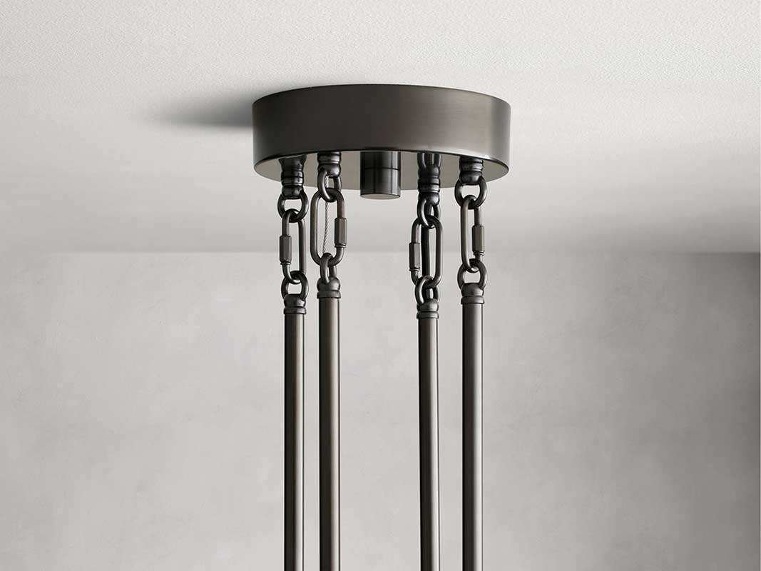 Delsiey Round Chandelier 38" 48" 60"