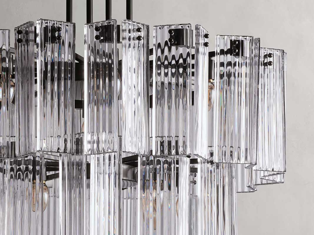 Delsiey Round Chandelier 38" 48" 60"