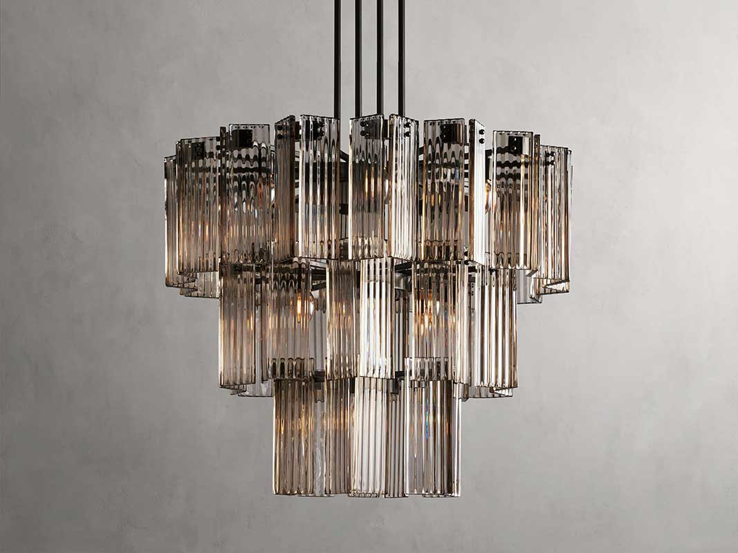 Delsiey Round Chandelier 38" 48" 60"