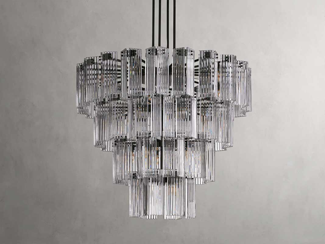Delsiey Round Chandelier 38" 48" 60"