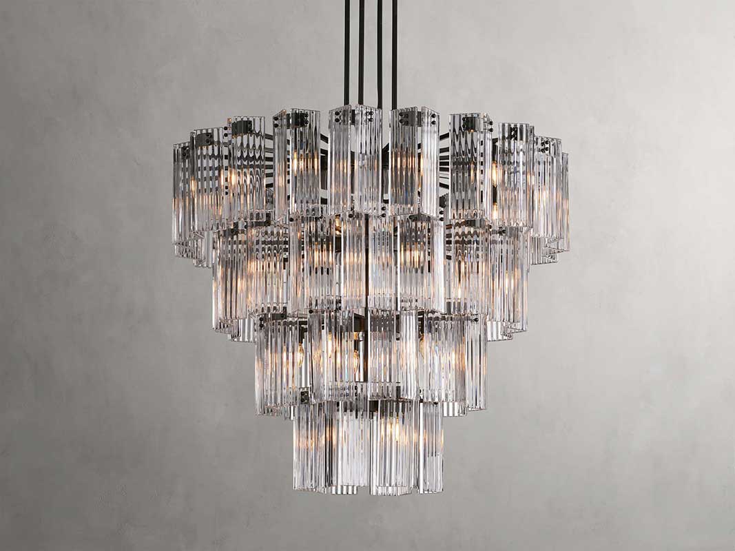 Delsiey Round Chandelier 38" 48" 60"