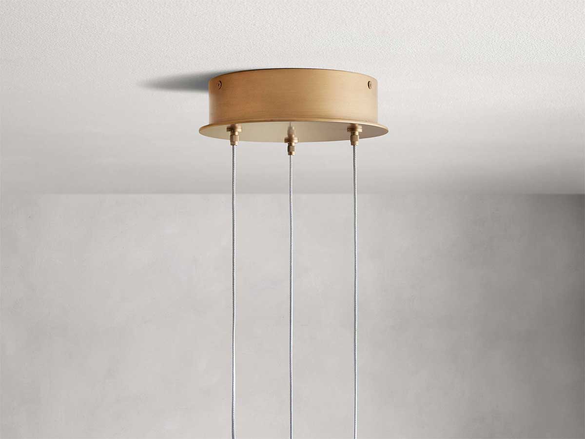 Arican Alabaster Round Chandelier