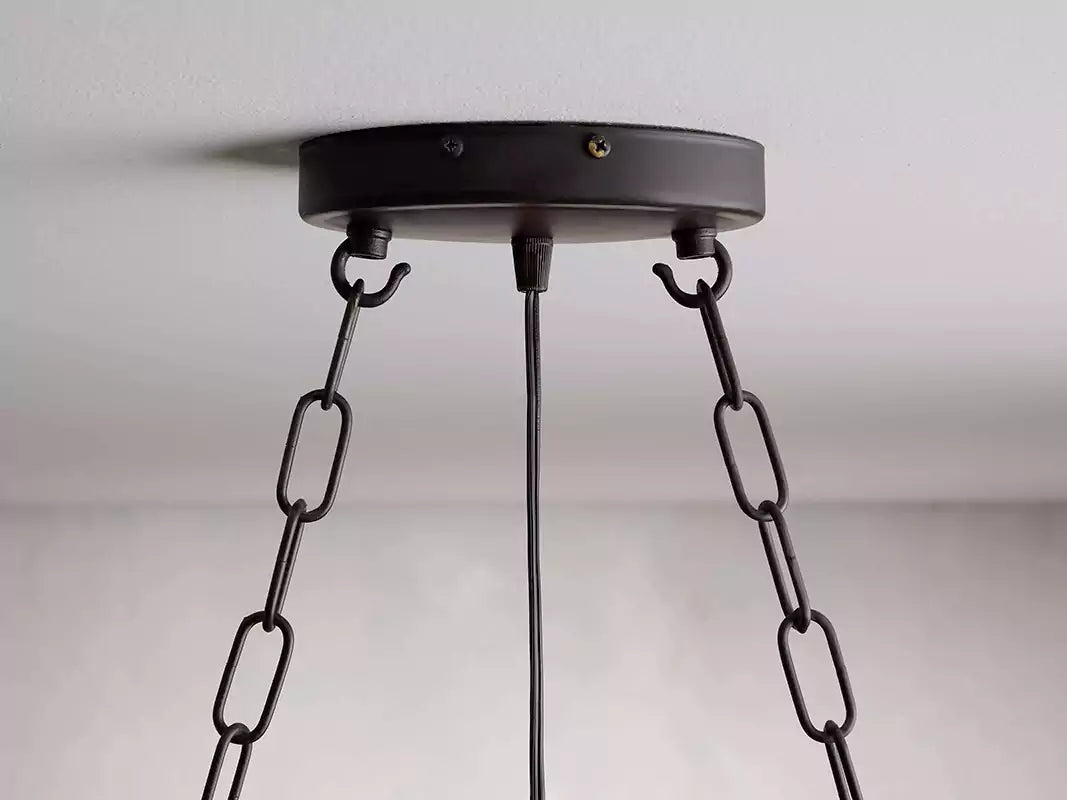 Aubreya Crystal Ball Oval Chandelier