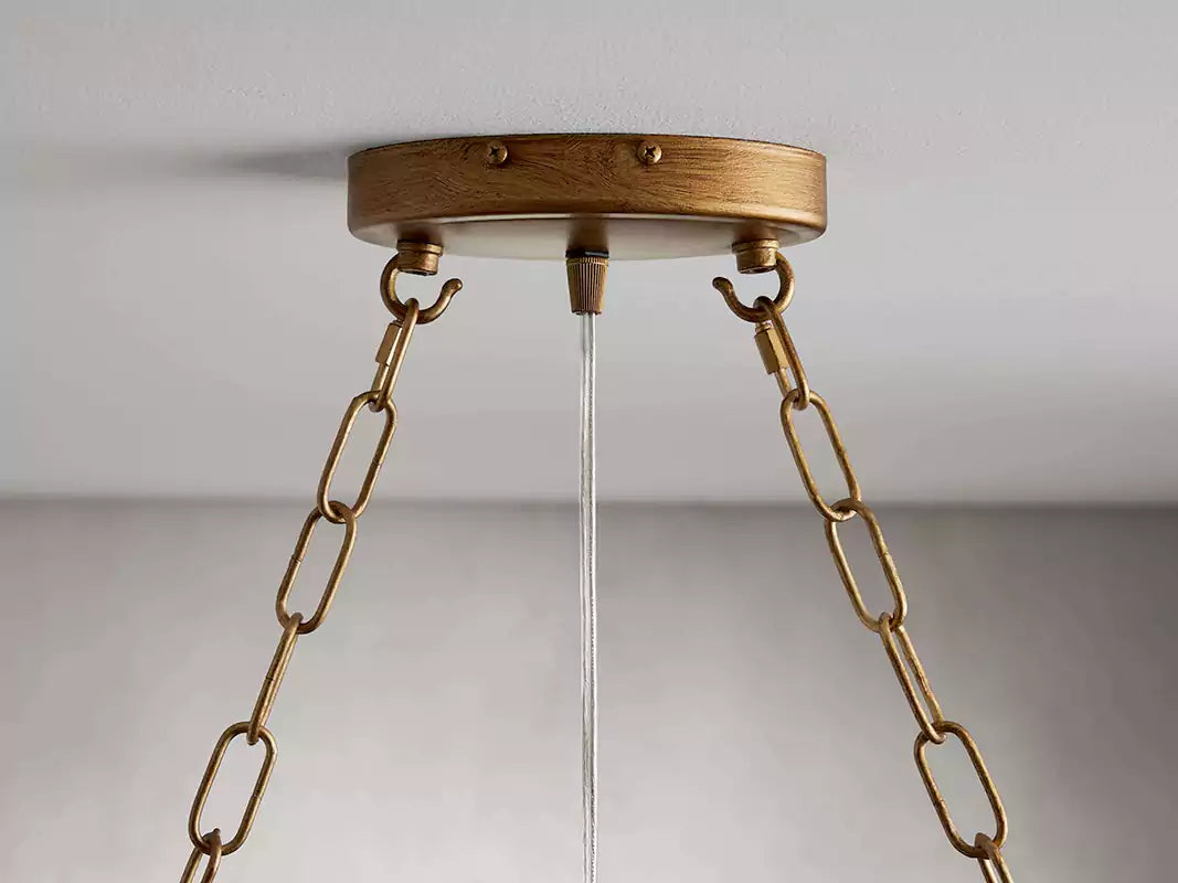 Aubreya Crystal Ball Oval Chandelier