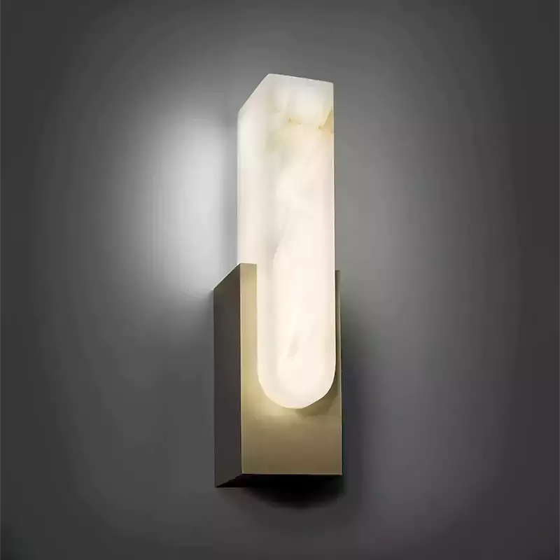 Agatha Alabaster Sconce