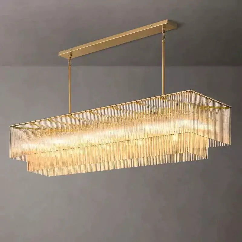 Amadeon Rectangular Chandelier 72"