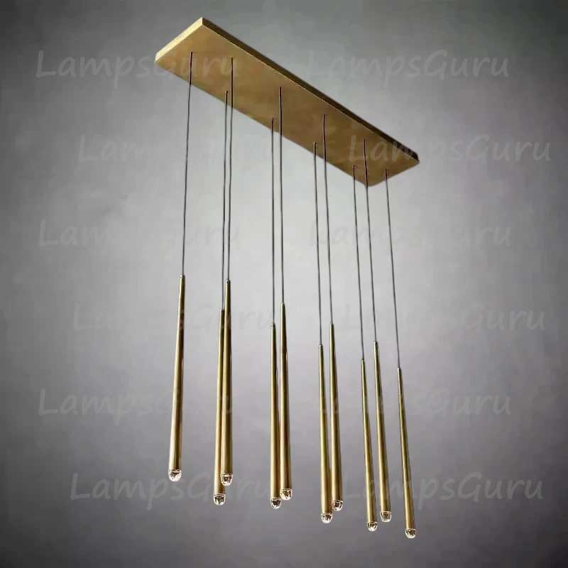 Aquitainey Linear Chandelier 48"